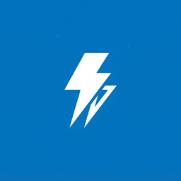 ACLSMED&trade; CPR app icon — white lightning bolt on blue