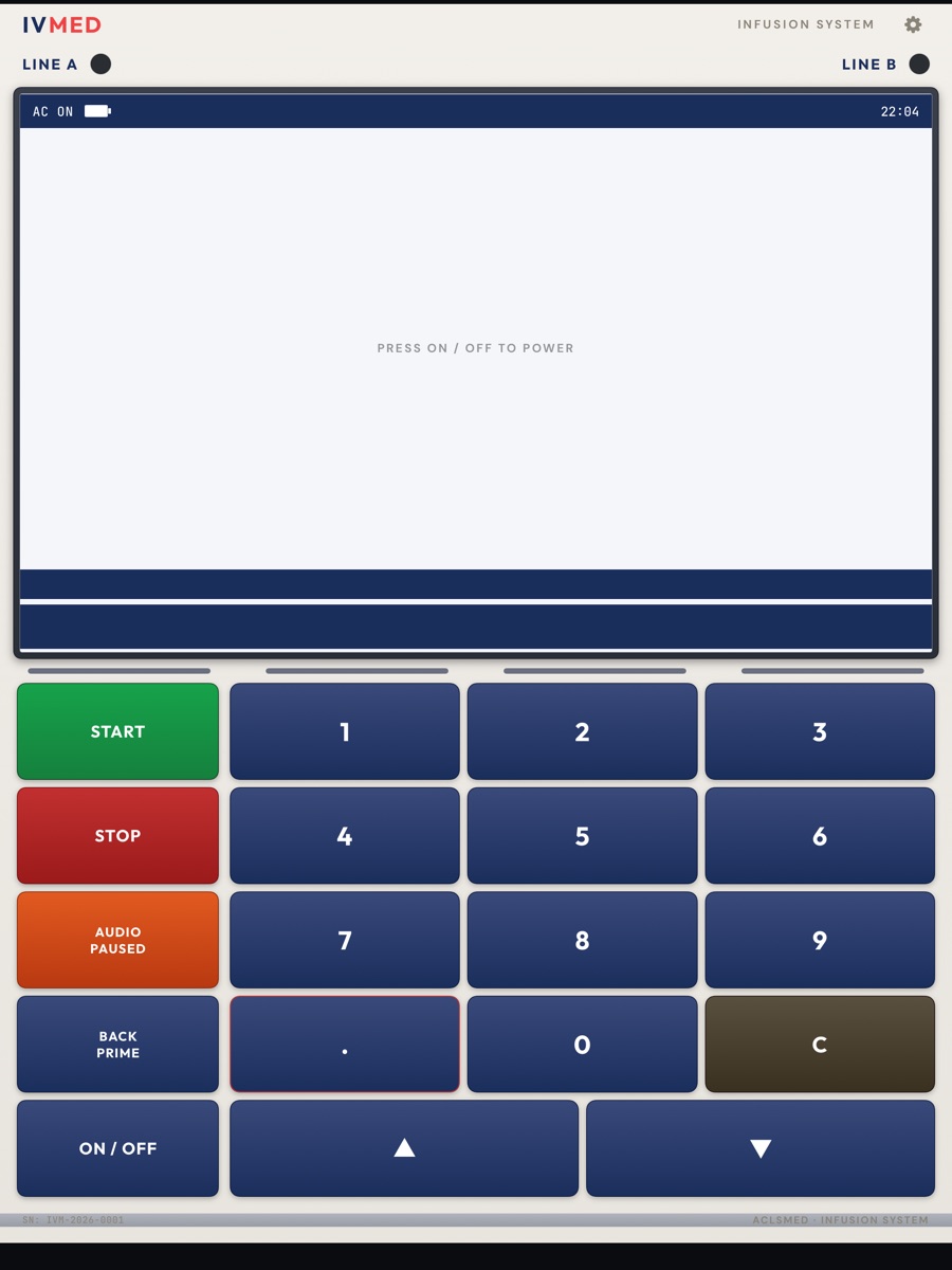 IVmed infusion pump